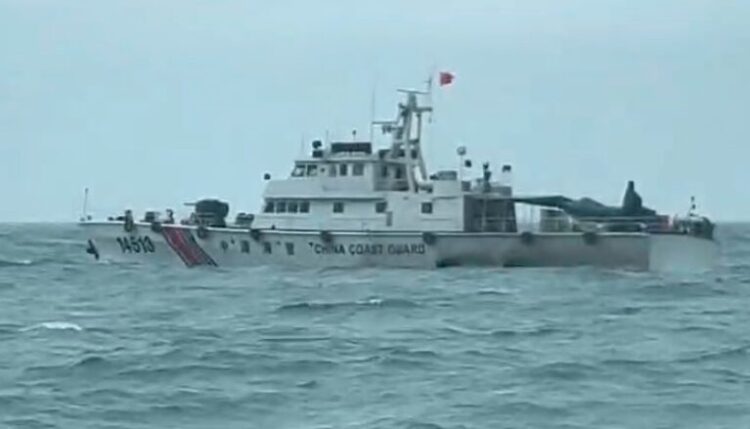 中國海警再以「暗船」模式侵入金門海域 79次騷擾測試我海巡反應 中國海警再以「暗船」模式侵入金門海域 79次騷擾測試我海巡反應