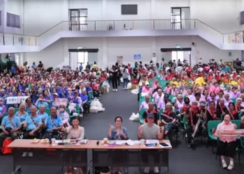 花蓮縣長者活躍老化競賽》阿公阿嬤活力秀 縣長徐榛蔚鼓勵長輩們持續運動、健康樂活