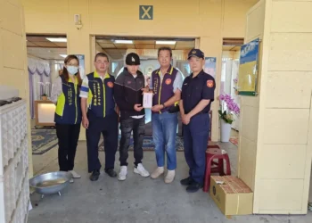 吉安警偕吉安義警第二中隊助王女士家屬圓滿後事 善心人士慷慨解囊