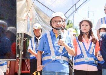新北捷運土城樹林線接手推動 串接三線轉乘 市長侯友宜視察工地盼中央儘速核定財務計畫