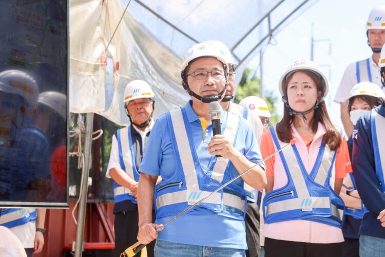 新北捷運土城樹林線接手推動 串接三線轉乘 市長侯友宜視察工地盼中央儘速核定財務計畫