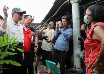 視察嘉縣淹水地區 卓榮泰：中央地方合力推動系統性治水