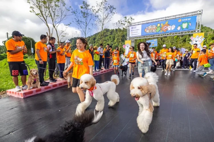 首屆萌寵馬拉松 南投埔里開跑 首屆萌寵馬拉松 南投埔里開跑