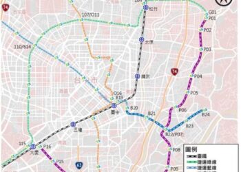 臺中軌道大突破！山海線與紫線7月送交通部審議，捷運現代化再邁一大步