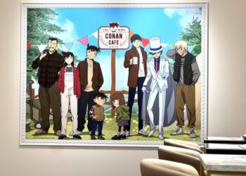 與柯南露營趣！《名偵探柯南》全新主題Café台北高雄同步登場！