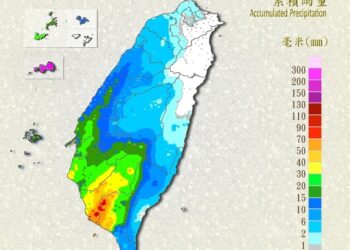 週五中南部慎防豪、大雨 入夜降雨趨緩