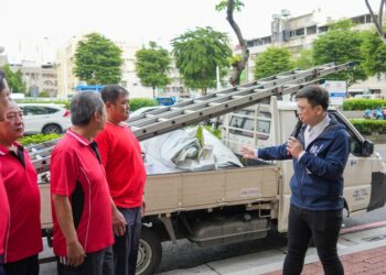 高雄台南並肩作戰 賴瑞隆號召首批志工小隊馳援台南災