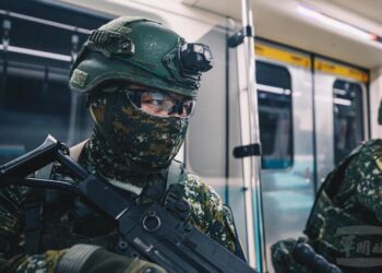 台北運變前線！憲兵快閃北捷演練 戰時動員不只是電影情節
