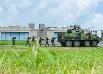 高屏聯合實施城鎮韌性演習 國軍同步執行左營反空降作戰