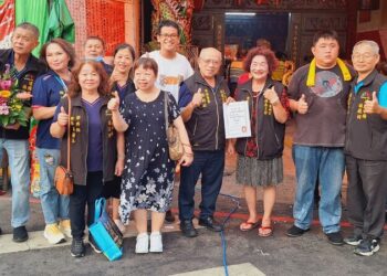 台中集興宮西秦王爺攜手李中愛台中、太平青工 聯合送暖人安基金會暨社區關懷