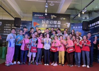 銀髮族養魚抗失智！屏東創新「蓋斑鬥魚長輩組」 驚豔彩耀盃國際觀賞魚高峰會