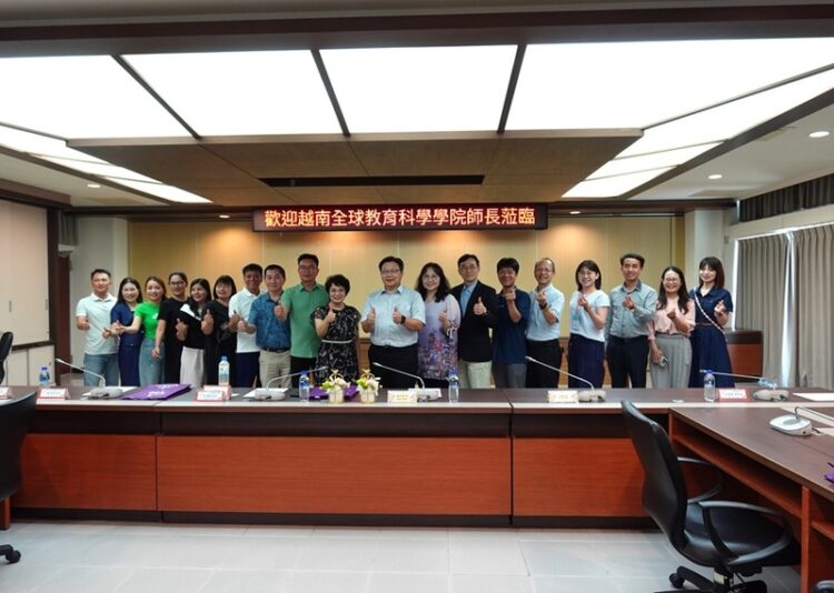 越南教育科學院參訪團蒞臨樹德科大 盼攜手推動國際專業人才交流