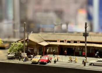 Global Mall 新左營車站暑假推「跨世代鐵道模型展」重現車站風情