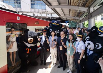 「嗶嗶嗶嗶台灣號」彩繪列車到臺灣東北角！