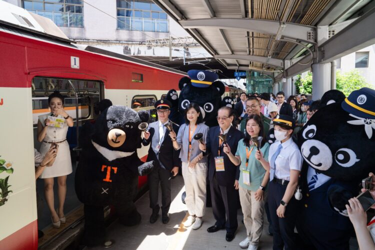 「嗶嗶嗶嗶台灣號」彩繪列車到臺灣東北角！
