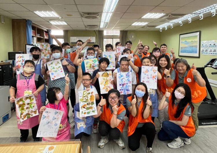 三商美福攜手伊甸基金會 陪伴心智障礙者創作 以行動實踐企業社會責任