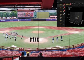 經濟部發展棒球AI影像技術 媲美大聯盟 天母棒球場完成場域驗證