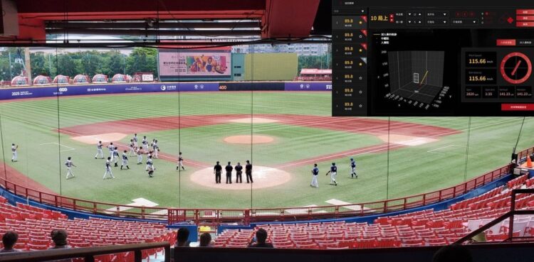 經濟部發展棒球AI影像技術 媲美大聯盟 天母棒球場完成場域驗證 經濟部發展棒球AI影像技術 媲美大聯盟 天母棒球場完成場域驗證