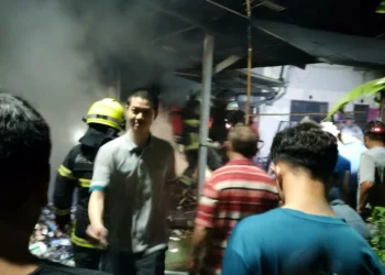 製作筍乾不慎惹禍 中寮消防奮戰撲滅火勢