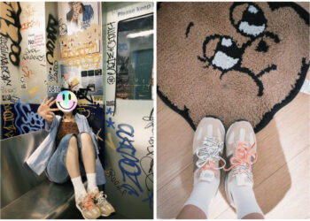 「我的NB 471不撞鞋！」女網友示範夏日雙色鞋帶穿搭 網友大讚超有創意！