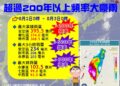 臺南市遭受24小時200年一遇及3小時和1小時500年一遇大豪雨侵襲 無重大災害發生