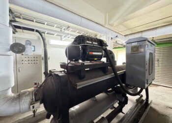 中鋼研發自製一級能效「磁浮離心式冰水機」 持續降本、節電以強化企業體質競爭力