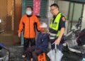 八旬老翁迷途徘徊街頭 楠警暖心助返家