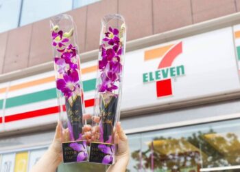 統一集團「空運進口石斛蘭」，向天下父親致敬