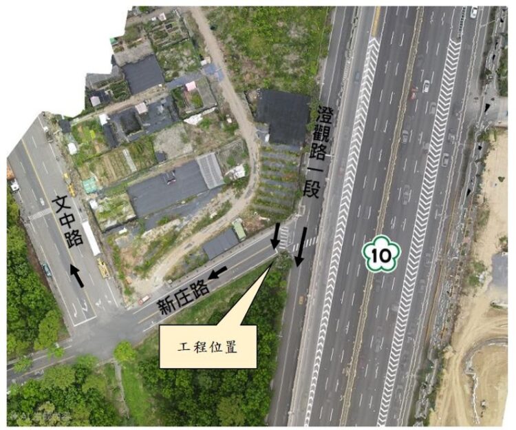 仁武新庄路×澄觀路口改造！工務局拓寬轉角，解決車流回堵問題