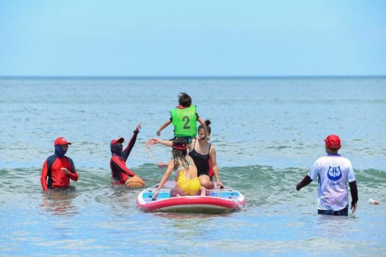 2025屏東海口祭 海域自救求生趣味競賽熱鬧登場 寓教於樂推廣水域安全教育