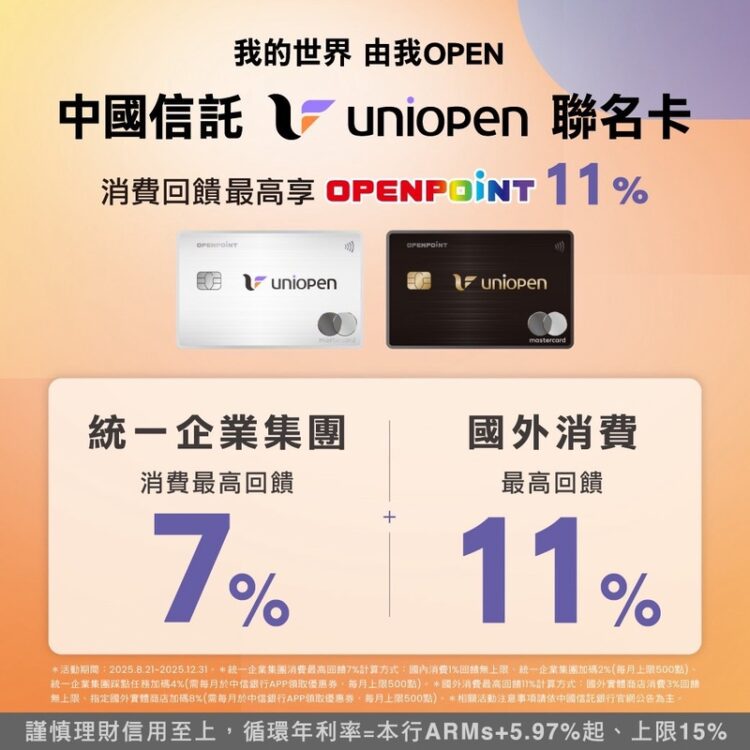 家樂福中元普渡採買黃金週,刷「中國信託uniopen聯名卡」最划算! 家樂福中元普渡採買黃金週,刷「中國信託uniopen聯名卡」最划算!