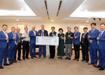 緯穎智造與大台南不動產公會捐逾760萬元善款 臺南市長黃偉哲感謝民間齊心協助臺南災後重建