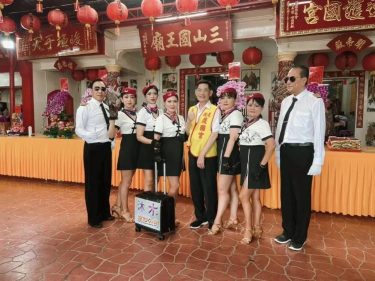 沐木舞蹈空間參與三山國王二王聖誕千秋慶典 獻上精彩演出