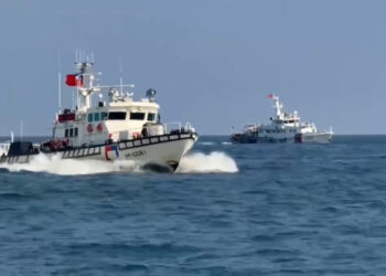 公投隔日 中國海警編隊兩度侵擾金門海域 海巡緊急應對驅離