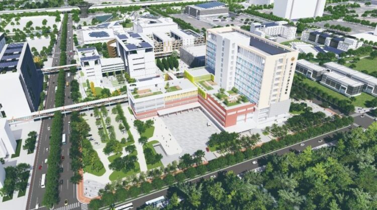 「沙崙醫療服務與創新園區第一階段(F區第一期)沙崙醫院新建統包工程」啟動 招標說明會7月31日登場 打造智慧醫院新地標 「沙崙醫療服務與創新園區第一階段(F區第一期)沙崙醫院新建統包工程」啟動 招標說明會7月31日登場 打造智慧醫院新地標