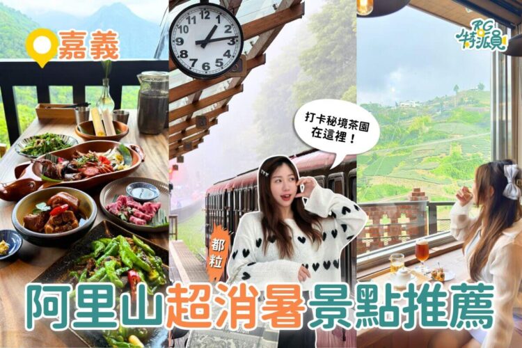 阿里山一日遊｜茶園秘境、絕景步道、部落料理一次體驗夏日清涼