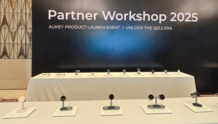 無線充電領導品牌曼谷發表新品 15款磁吸超薄行動電源搶攻高端市場 AUKEY曼谷發表15款MagFusion Qi2 25W新品 搶攻高端無線充電市場