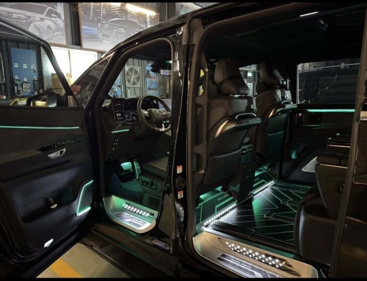 桃園商務車改裝 航空座椅、隔音、電子升級一次到位