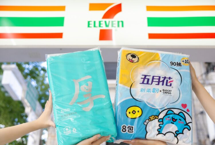 衛生紙界天花板!五月花舒敏厚棒7-ELEVEN買三送一限時優惠中 衛生紙界天花板!五月花舒敏厚棒7-ELEVEN買三送一限時優惠中
