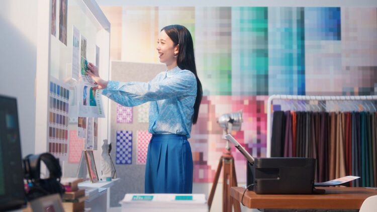 Epson聯手陳庭妮 科技時尚跨界啟動永續列印未來 Epson聯手陳庭妮 科技時尚跨界啟動永續列印未來