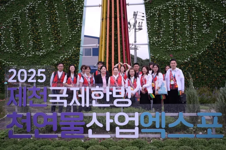 2025堤川國際韓方天然物產業世博會 花蓮優質農產獲邀韓國參展 縣長徐榛蔚親自導覽