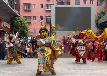 《閩台陣頭鬥「陣」行》短視頻之電音三太子 《閩台陣頭鬥「陣」行》短視頻之電音三太子