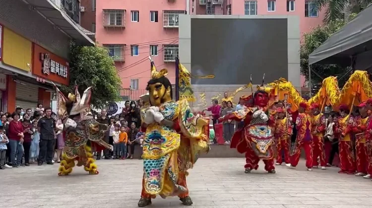 《閩台陣頭鬥「陣」行》短視頻之電音三太子