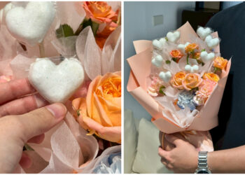 白鴿洗衣錠變浪漫花束？網友笑翻：這對父母太甜了
