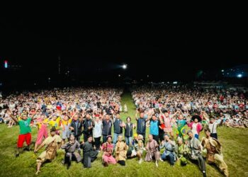 臺中大甲迎新學期 紙風車劇團《三國奇遇》吸引6千人同樂