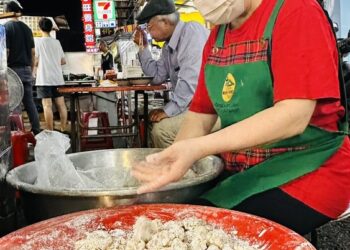 六合夜市飄香一甲子的美味-「施家土魠魚羹」票選編號 8