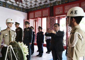 台南市各界114年公祭革命先烈暨陣亡將士秋祭典禮 黃偉哲感念先烈成仁取義精神