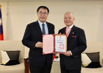 日本台灣後援會募捐義助台南風災 台南市長黃偉哲跨海致上誠摯感謝