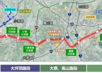 內政部都委會審議通過國道七號都計變更案 東高雄環狀快速路網成形 助攻產業與交通發展 內政部都委會審議通過國道七號都計變更案 東高雄環狀快速路網成形 助攻產業與交通發展