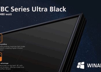 有成精密WINAICO發表全新一代｢背接觸式｣太陽能模組WBC極致黑曜系列